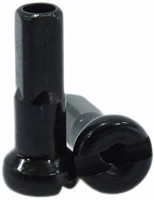 Nipple Pillar Alum 14G X 12Mm Negro - Rideshop