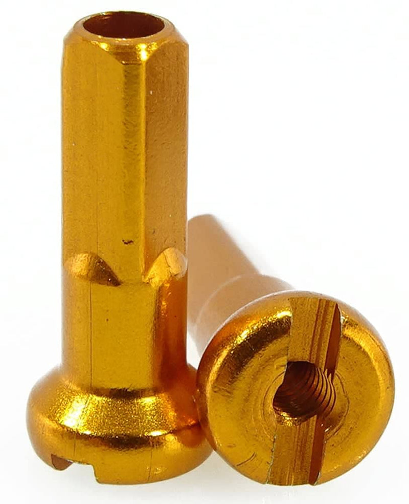 Nipple Pillar Alum 14G X 12Mm Gold - Rideshop