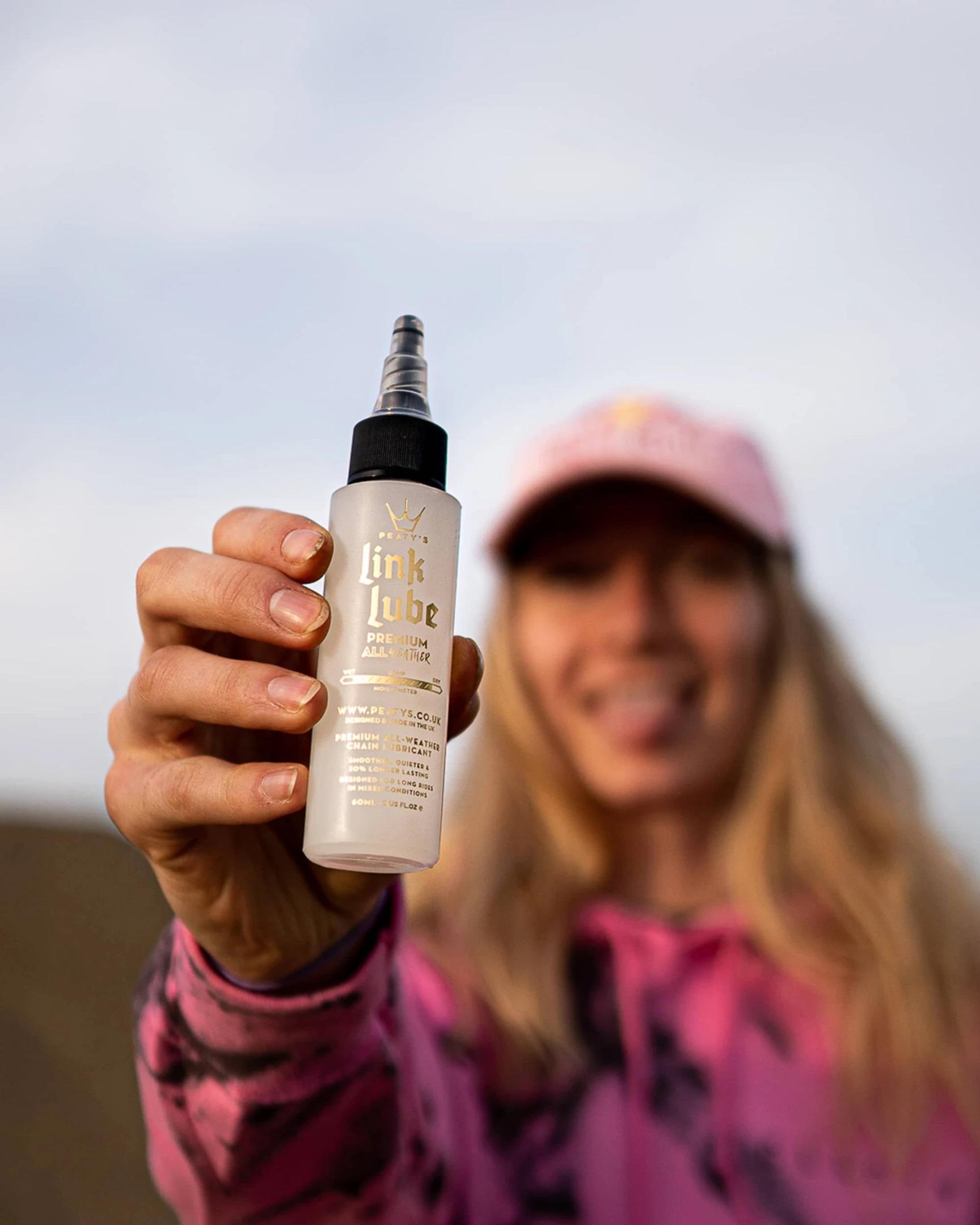 Lubricante Cadena Bicicleta All Weather Premium 120 ml Blanco Peaty´s - Rideshop