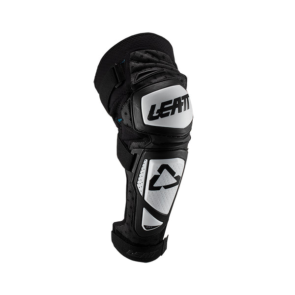 Leatt Rodillera canillera EXT Blanco/Negro-Rideshop