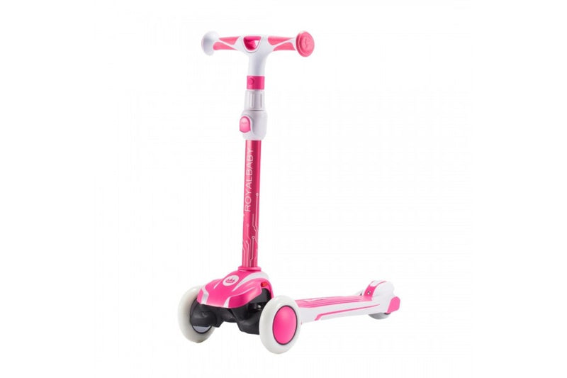 Royal Baby Scooter D3 PATENT T-BAR SUSPENSION Pink - Rideshop