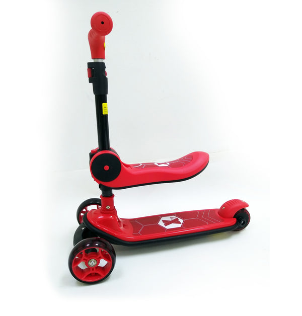 Royal Baby Scooter 089M 2 en 1 Rojo - Rideshop