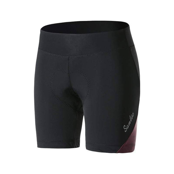 Shorts De Ciclismo Mujer Negro Santic - Rideshop