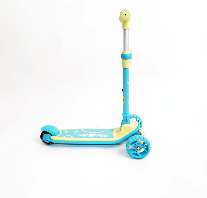 Royal Baby Scooter Foldable 89 Celeste/Verde - Rideshop