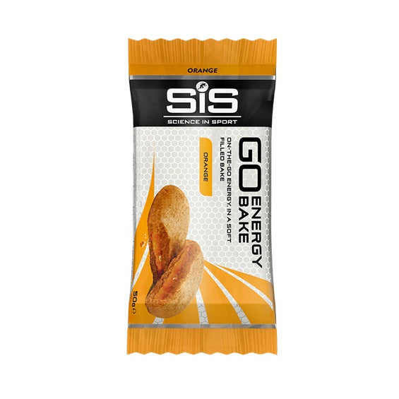 SIS Go energy bake 50gr, sabor Naranja - Rideshop