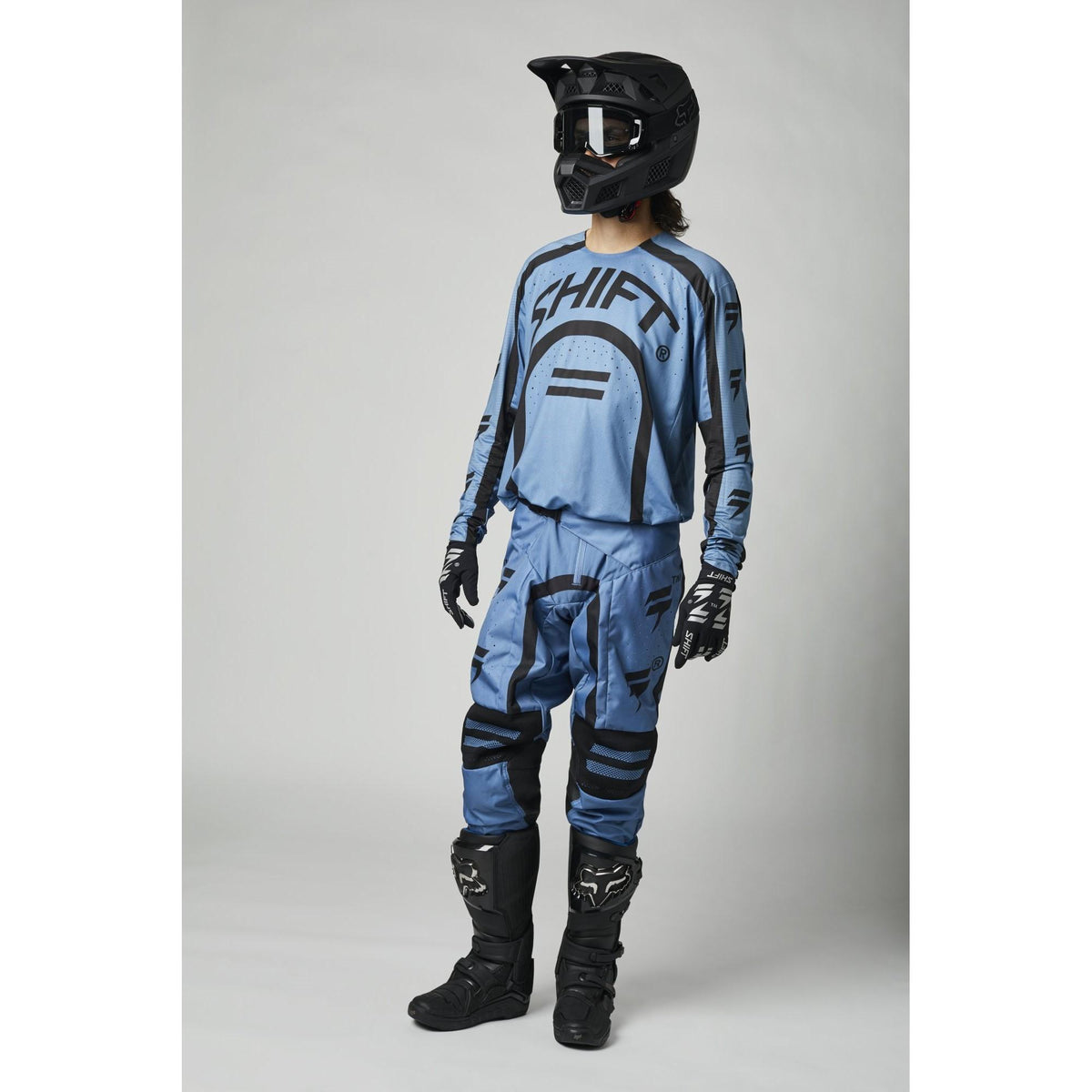 Polera Moto 3Lack Label Curv Grafito Shift - Rideshop
