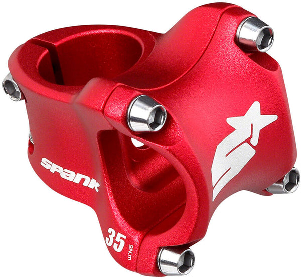 Spank SPANK SPIKE Race 2 Stem - 35 mm Red - Rideshop