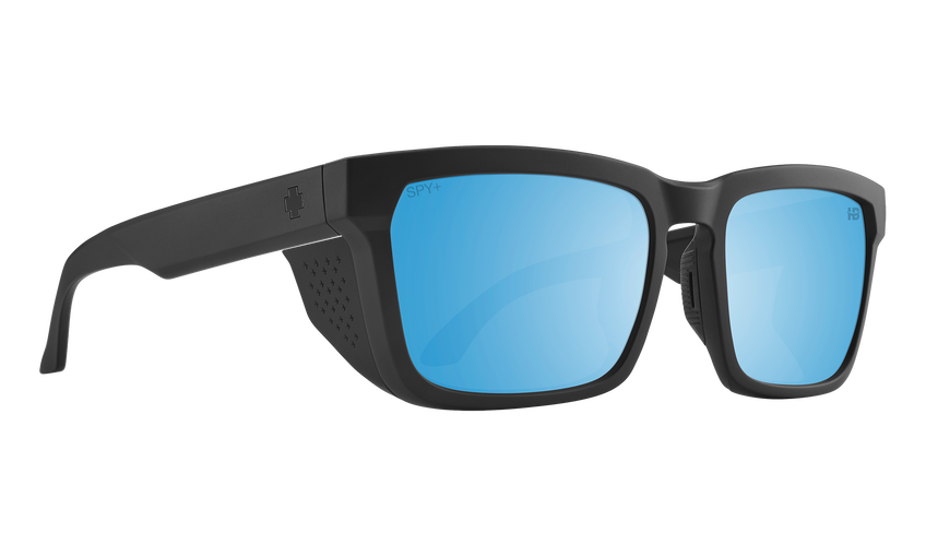 SPY+ Anteojos Helm Tech Matte Black Happy Boost Bronze Polar Ice Blue Spectra Mirror - Rideshop