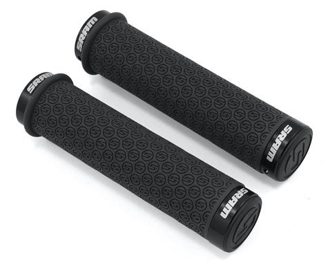 Sram Puños Lock On Silicona Negro Con Topes - Rideshop