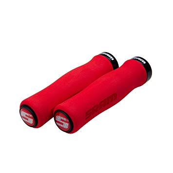 Sram Puños Locking Foam Contour Rojo/Negro - Rideshop