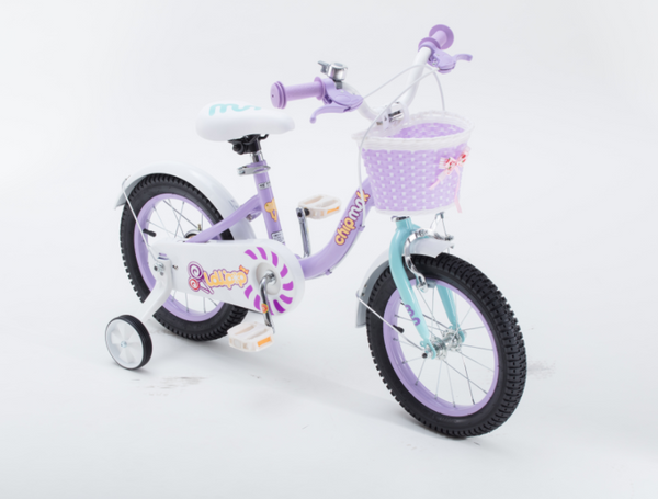 Royal Baby Bicicleta Chipmunk Niña 16 MM Purpura - Rideshop