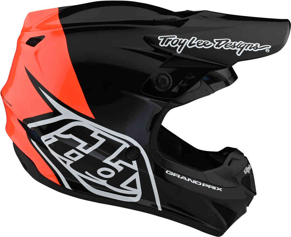 Casco GP Block Blk/Org Troy Lee Designs - Rideshop