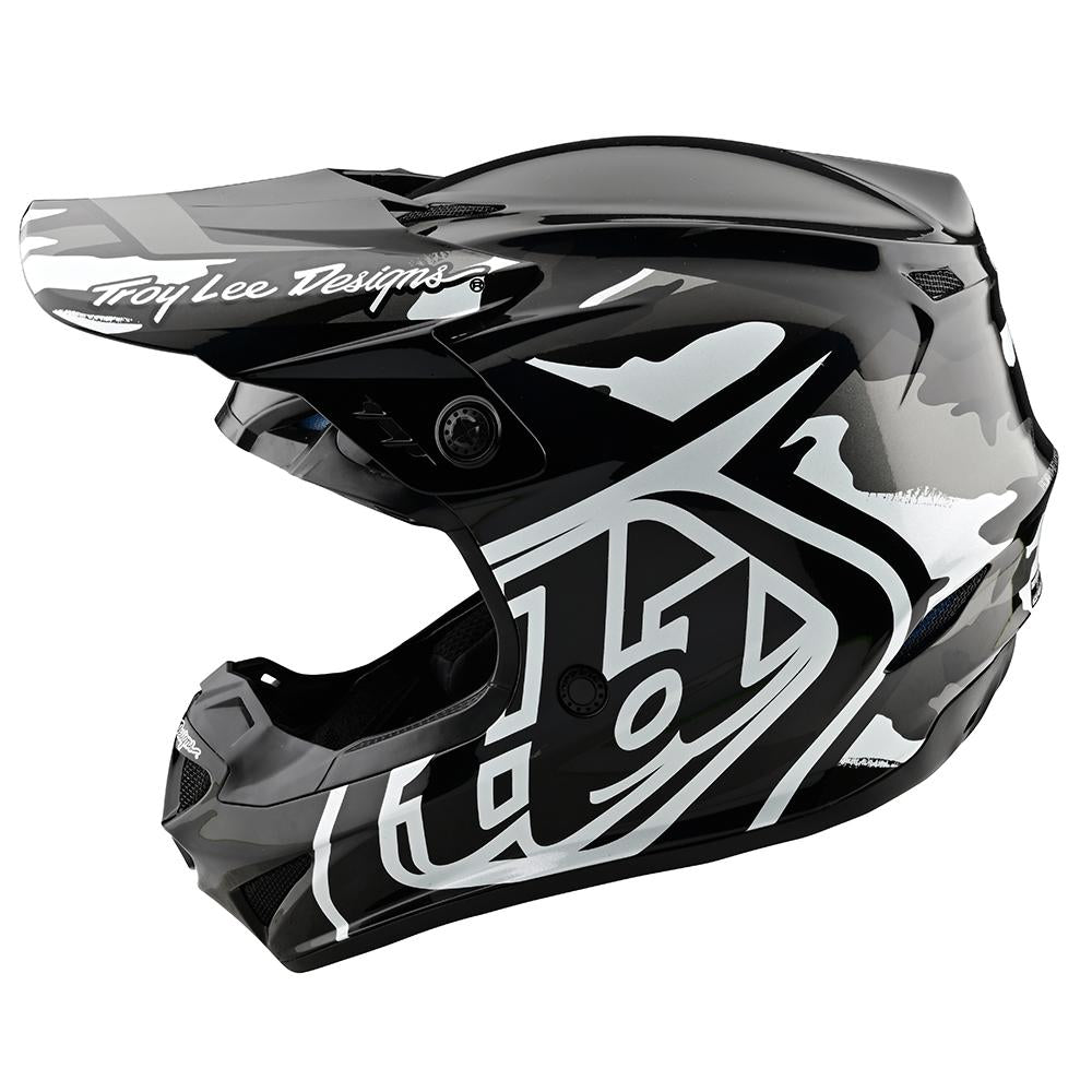 Casco de Moto Gp Camo Gris Troy Lee Designs - Rideshop