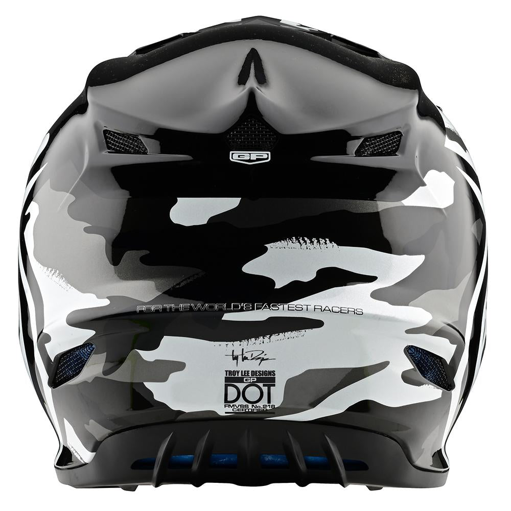 Casco de Moto Gp Camo Gris Troy Lee Designs - Rideshop