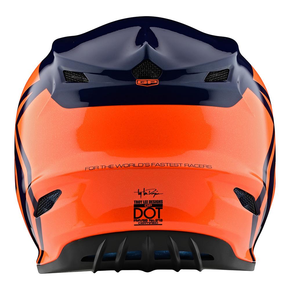 Casco de Moto Gp Azul/Naranjo Troy Lee Designs - Rideshop