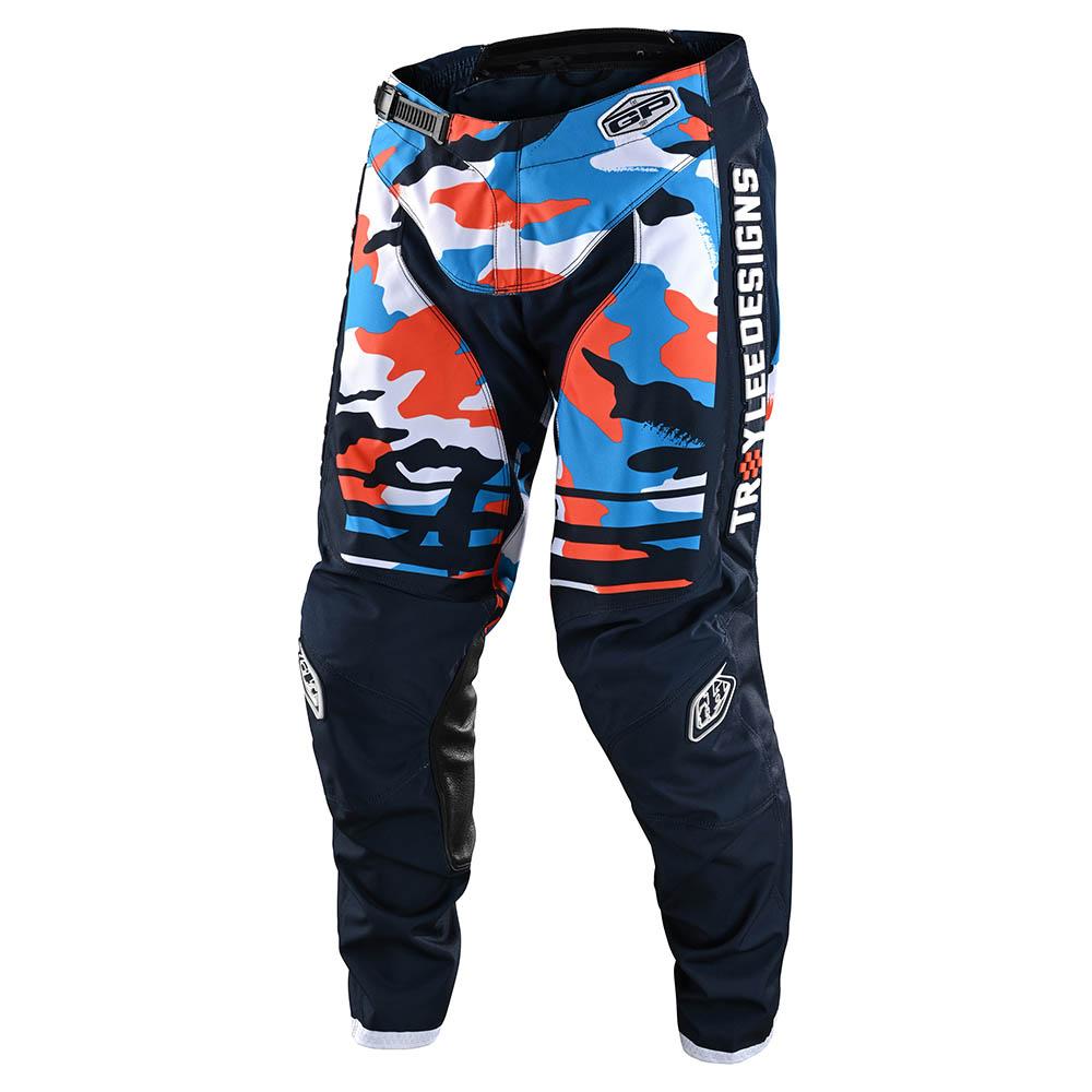 Pantalones de Moto GP Formula Azul/ Naranjo Troy Lee Designs - Rideshop