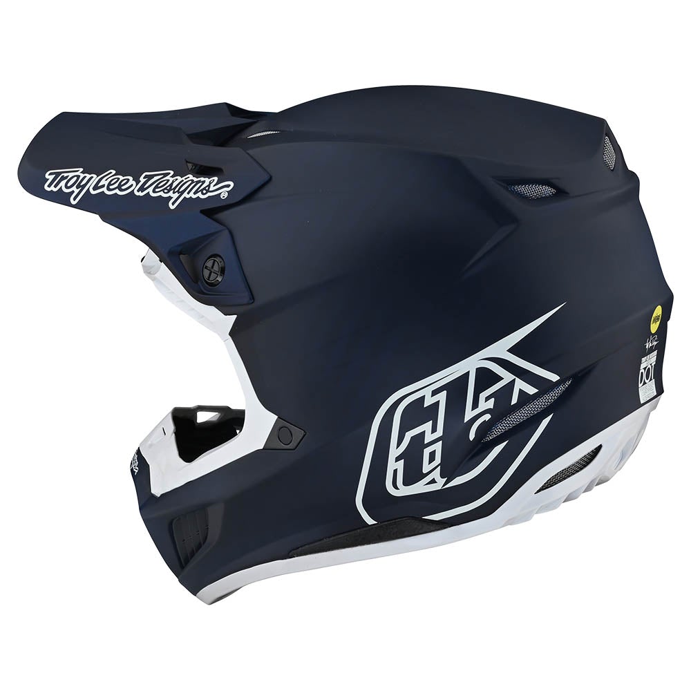 Troy Lee Designs Casco de Moto Se5 Carbon Mips Stealth Navy - Rideshop