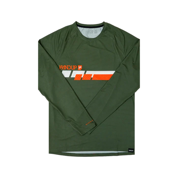 Tricota Long Sleeve PRO RACE OLIVE/ORANGE - Rideshop