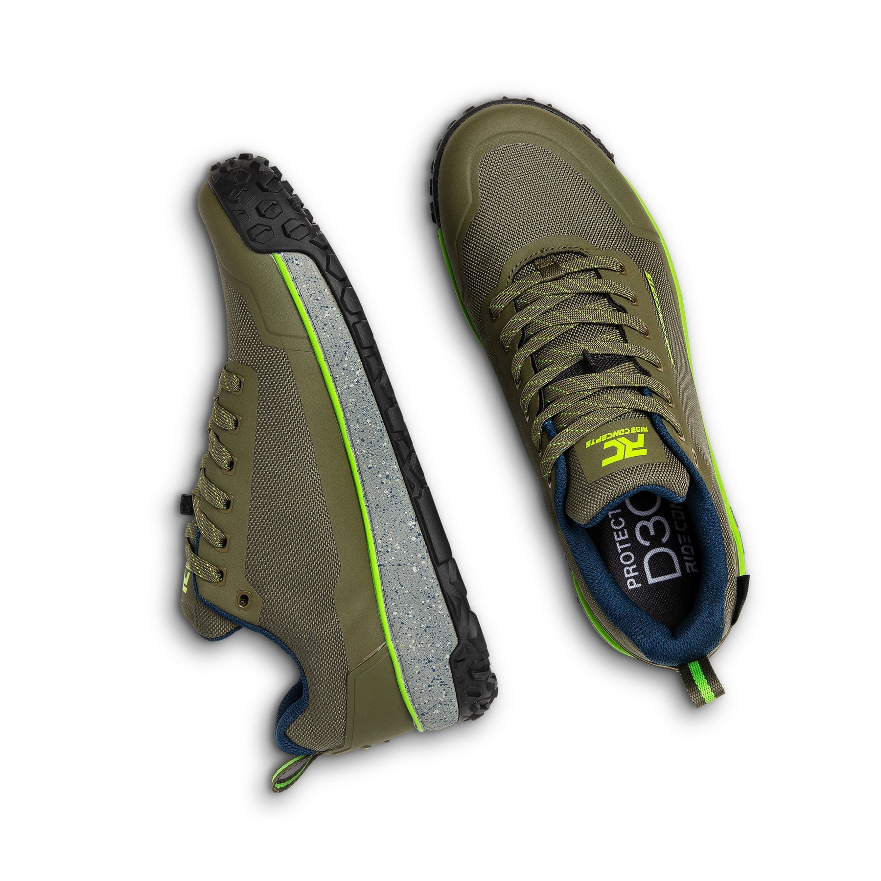 Ride Concepts Zapatillas Tallac Olive/Lime - Rideshop