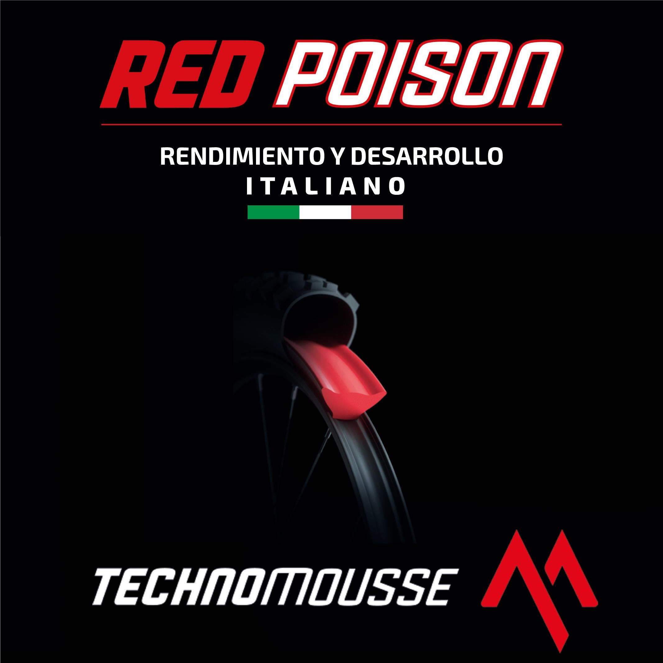 Mousse MTB Red Poison 29´ Rojo TechnoMousse - Rideshop