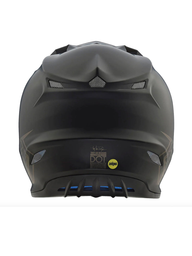 Troy Lee Designs Casco De Moto Para Niño SE4 Polyacrylite Midnight Negro - Rideshop