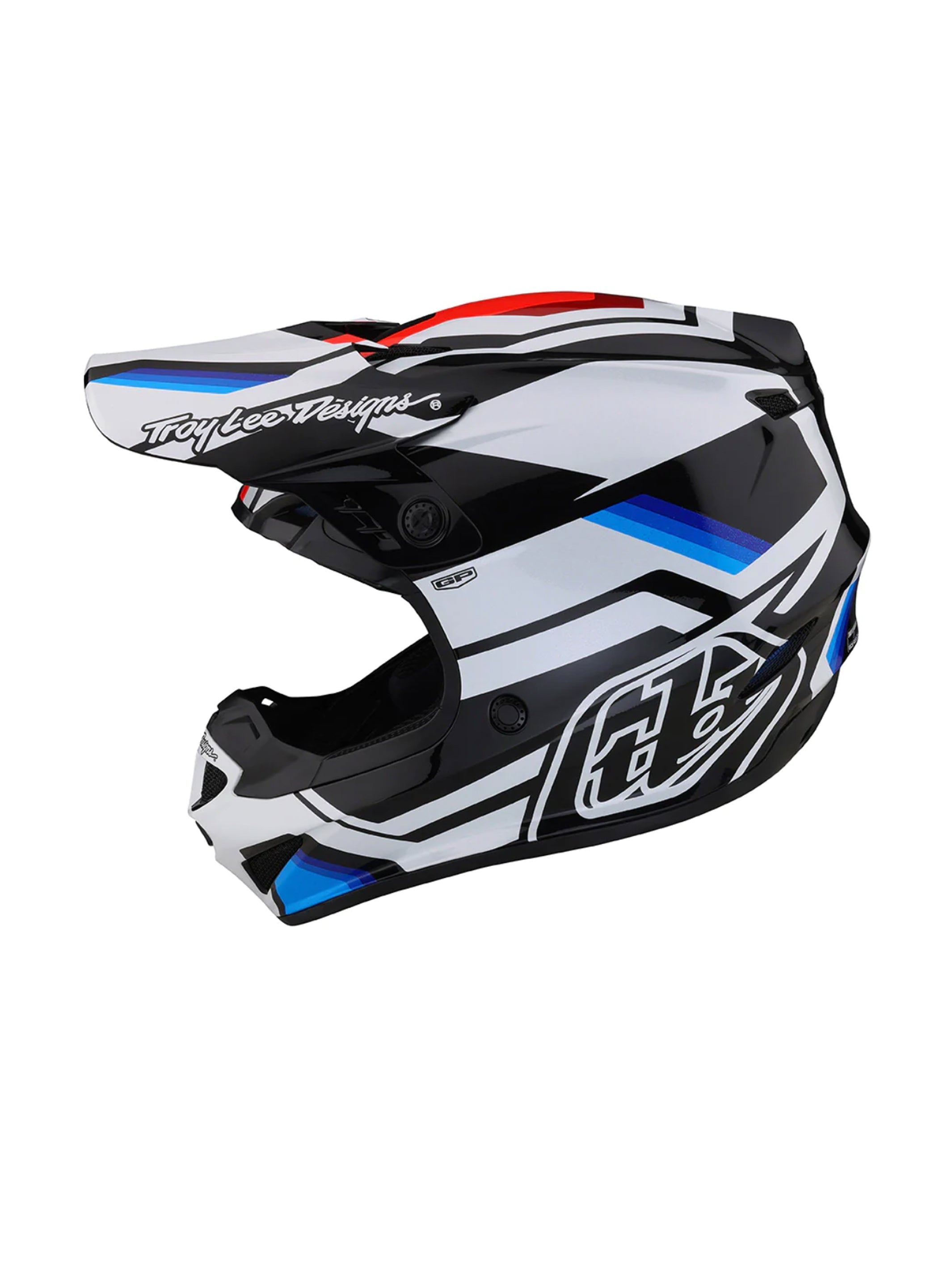 Troy Lee Designs Casco de Moto Gp Apex Blanco / Azul - Rideshop