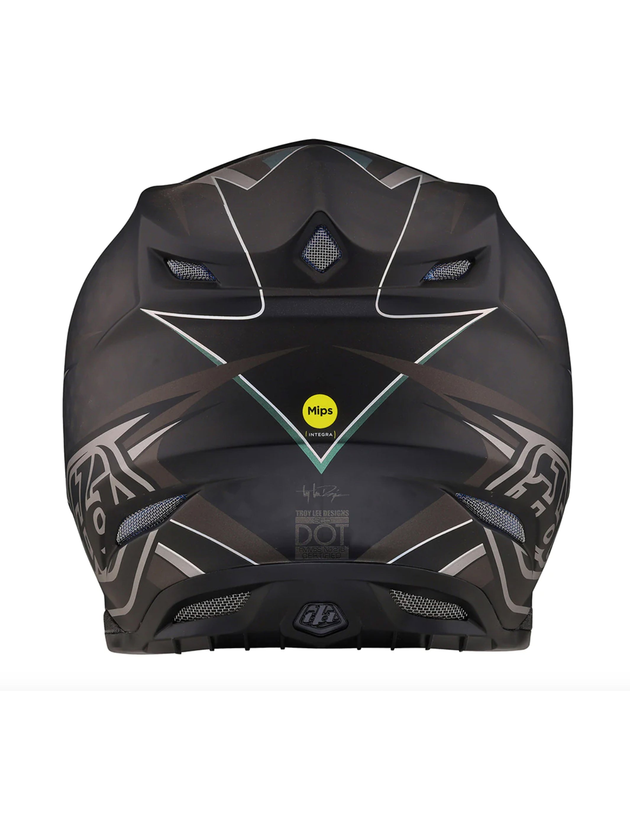 Troy Lee Designs Casco de Moto Se5 Carbon Mips Inferno Negro - Rideshop