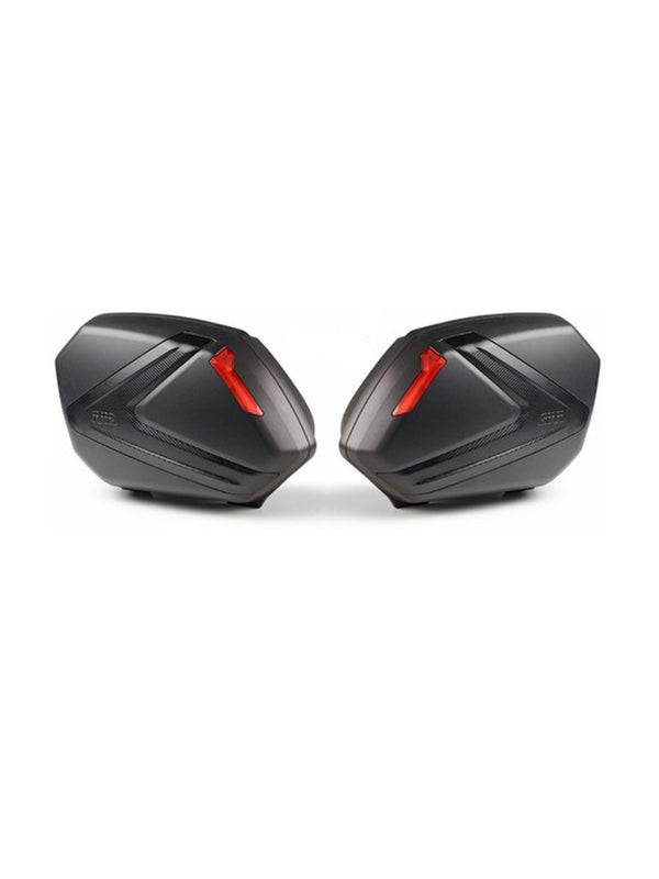 Givi Maletas V37 (PAR) Negro / Rojo - Rideshop