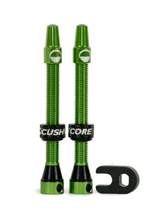 Valvula Tubular 55mm Francesa Verde CushCore - Rideshop