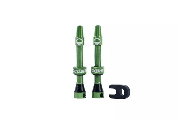 CushCore Valvula Tubular 44mm Francesa verde - Rideshop