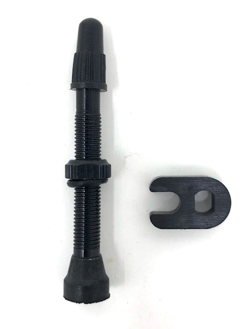 Radical Mountain Valvula Francesa Tubular RM Alum 46mm Negra-Rideshop