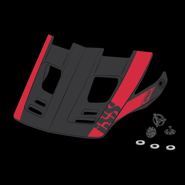 IXS Visera Xult Dh Red Os - Rideshop