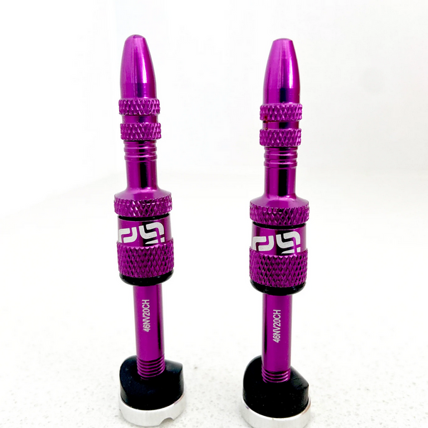 E.Thirteen Válvula Tubular E.13 Quick Fill 23-30 (2 Pcs) Eggplant - Rideshop