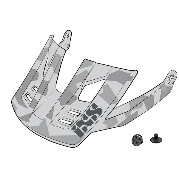 IXS Visera Trigger FF Camo Grey - Rideshop