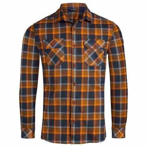 Polera Ls Jerpen II Hombre Orange Madder Vaude - Rideshop