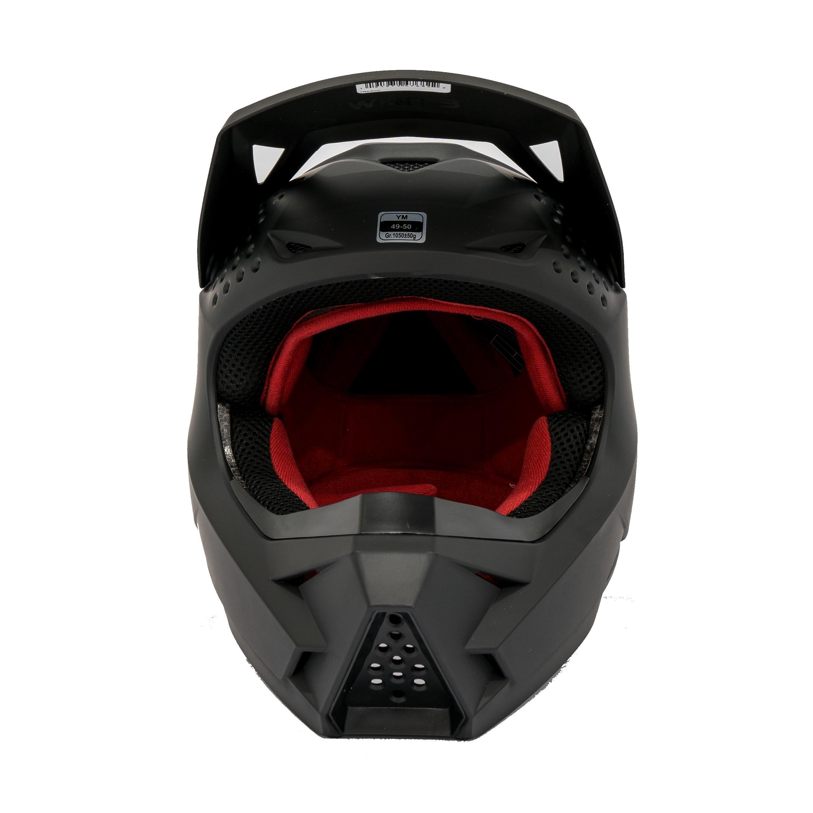 Casco Moto White Label Blac Negro Shift - Rideshop