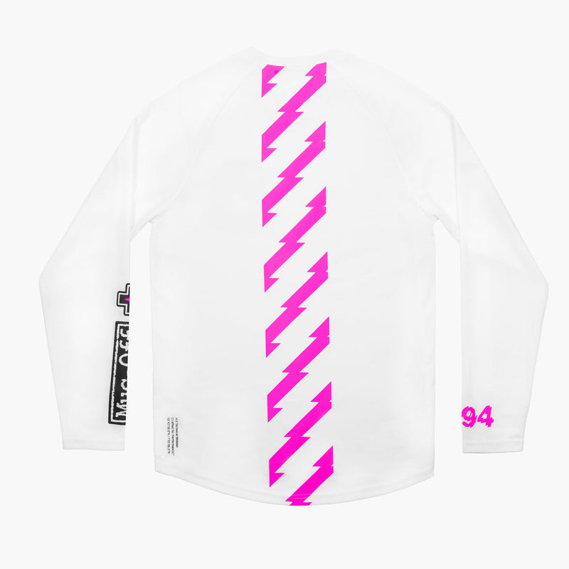 Muc-Off Polera Long Sleeve Riders White - Rideshop