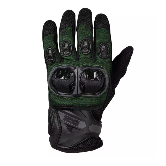 Guantes de Moto Tour LT Montevideo-air S Verde / Negro IXS - Rideshop