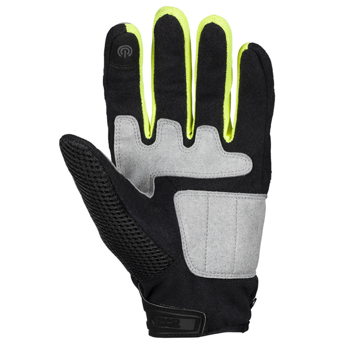 Guantes de Moto urban samur-air 1.0 Negro / Amarillo IXS - Rideshop
