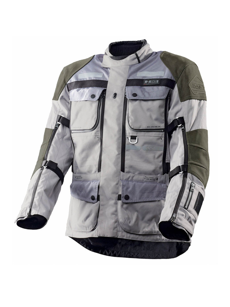 Ixs Chaqueta Tour LT Montevideo Air Gris Claro Gris Oscuro - Rideshop