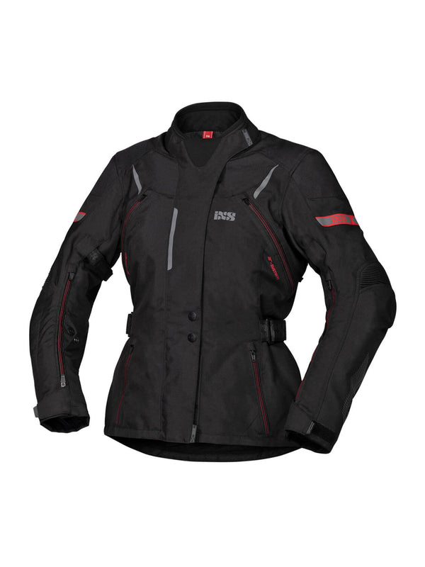 IXS Chaqueta Tour De Mujer Liz-St Negra Rojo - Rideshop