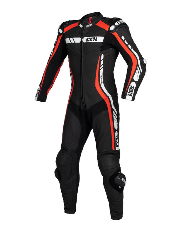 IXS Mono Sports RS-800 Negro / Rojo / Blanco - Rideshop