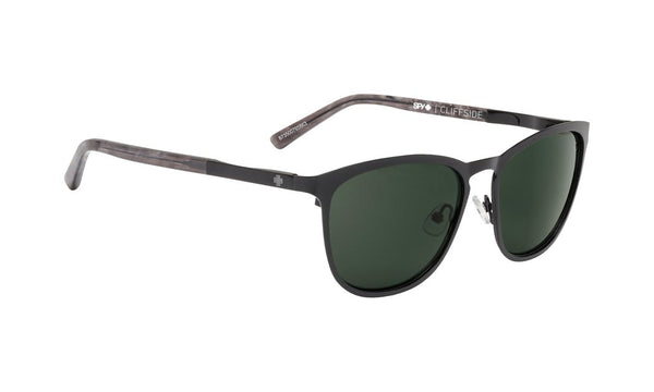 Anteojos Cliffside Black/Black Marble - Happy Gray Green SPY - Rideshop