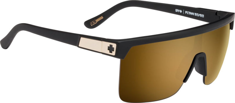 SPY SUN Flynn 5050 25 Anniv Matte Black Gold - Rideshop