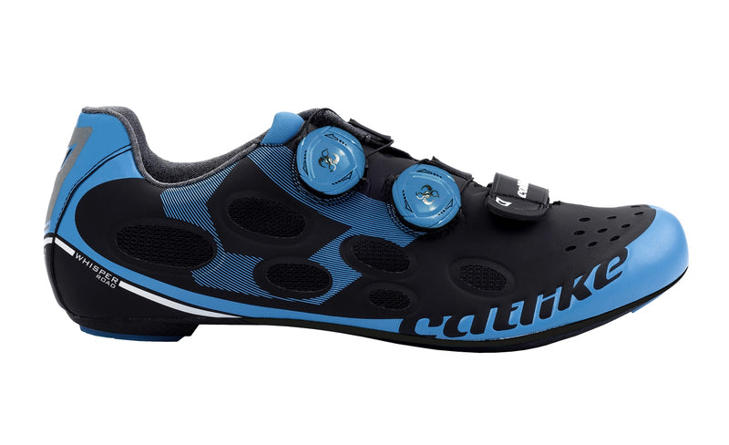 Zapatilla De Ruta Whiper Negra/Azul Catlike - Rideshop