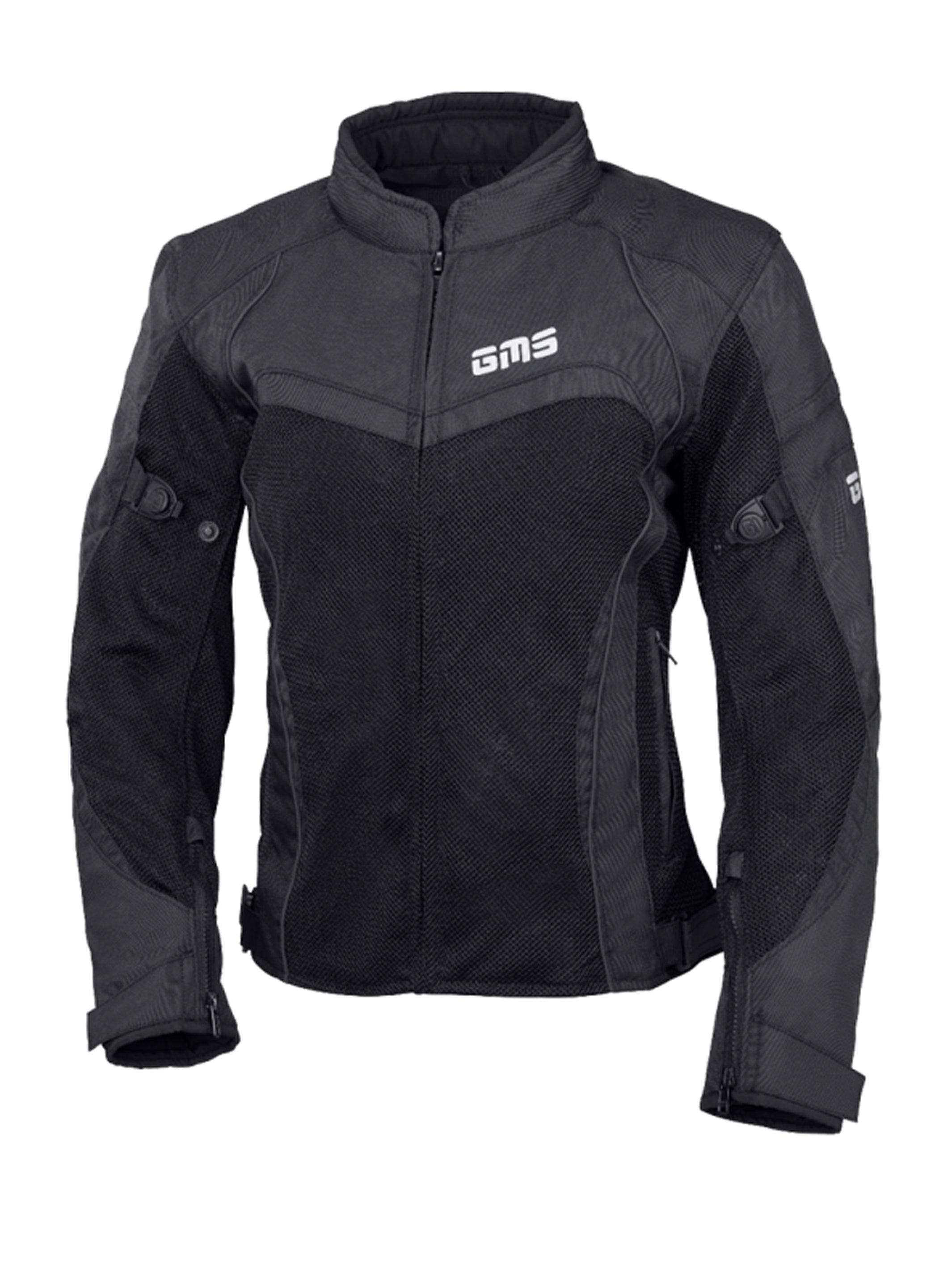 Chaqueta de moto GMS para mujer Tara mesh negro - Rideshop