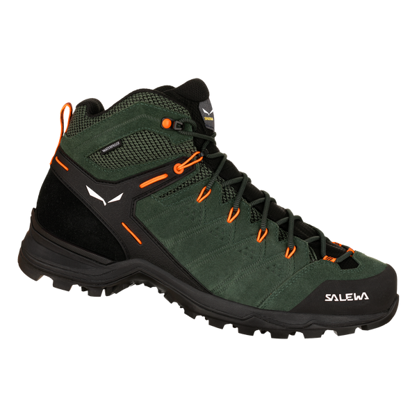 Salewa Zapato Hombre Alp Mate Mid WP Thyme/Black - Rideshop