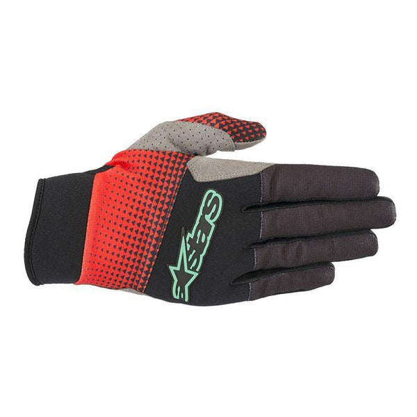 Alpinestars - Guantes Cascade Pro Black Red Teal - Rideshop