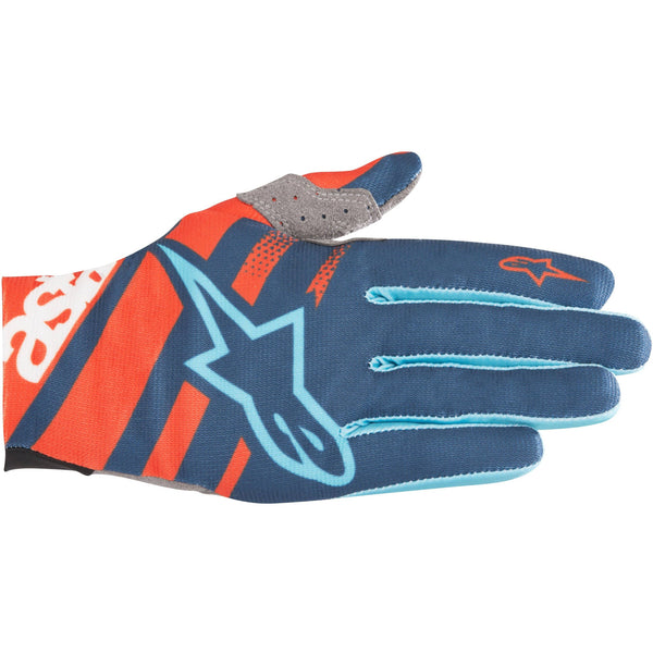 Alpinestars - Guantes Racer Energy Orange Poseidon Blue - Rideshop