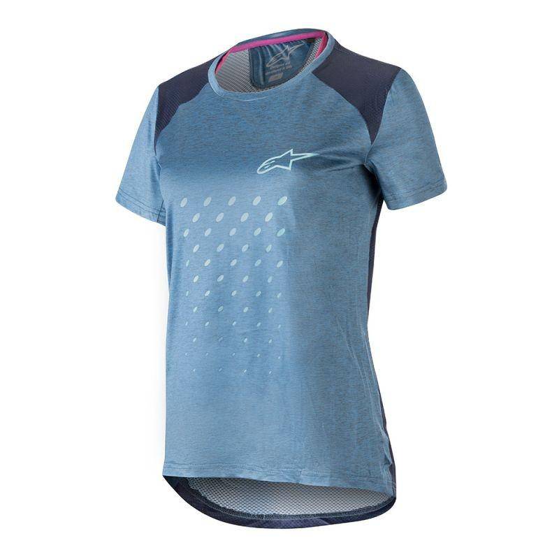 Alpinestars - Polera Bicicleta Mujer Stella Alps 6.0 Ss Blue-Rideshop